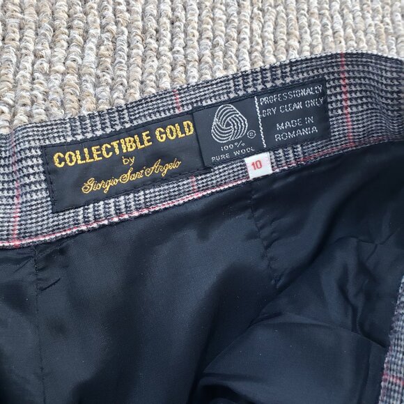 Vintage Wool Pleated Pants Small - Picture 6 of 9